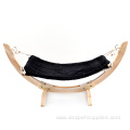hammock detachable wood handmade cat bed cat hammock
